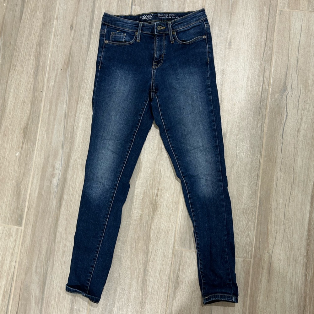 Massimo Dark Blue Skinny Jeans